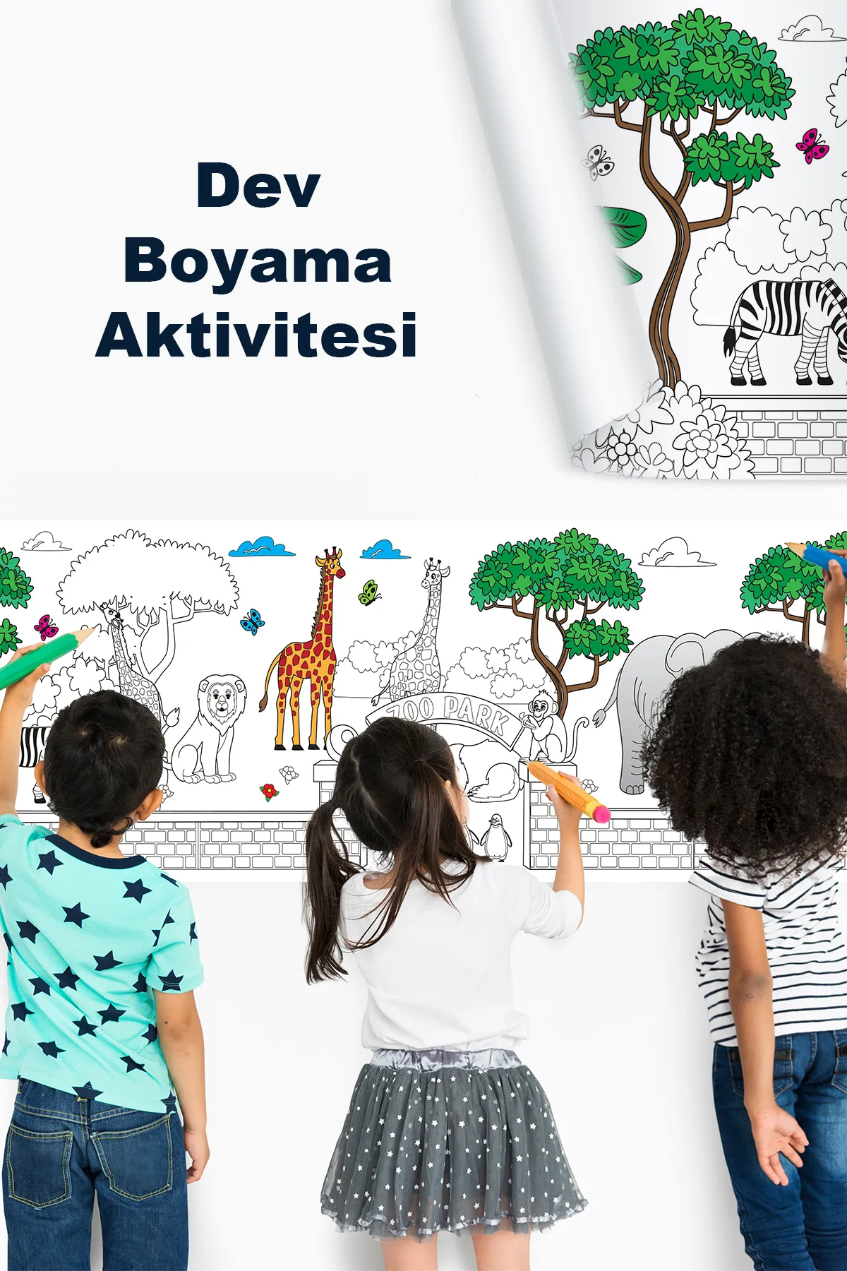 Hayvanat%20Bahçesi%20Dev%20Boyama%20Kağıdı