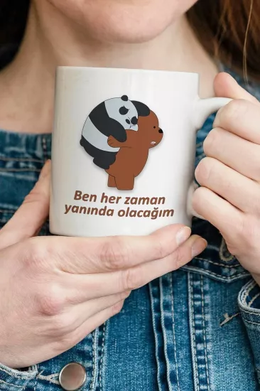 Yanında Olacağım Baskılı Kupa Bardak