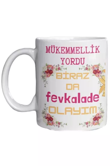 Mükemmel Baskılı Kubpa Bardak